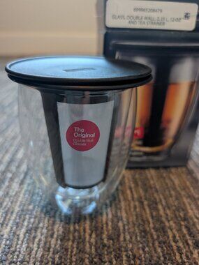 Bodum Tea for One Tea Cup Infuser Glass